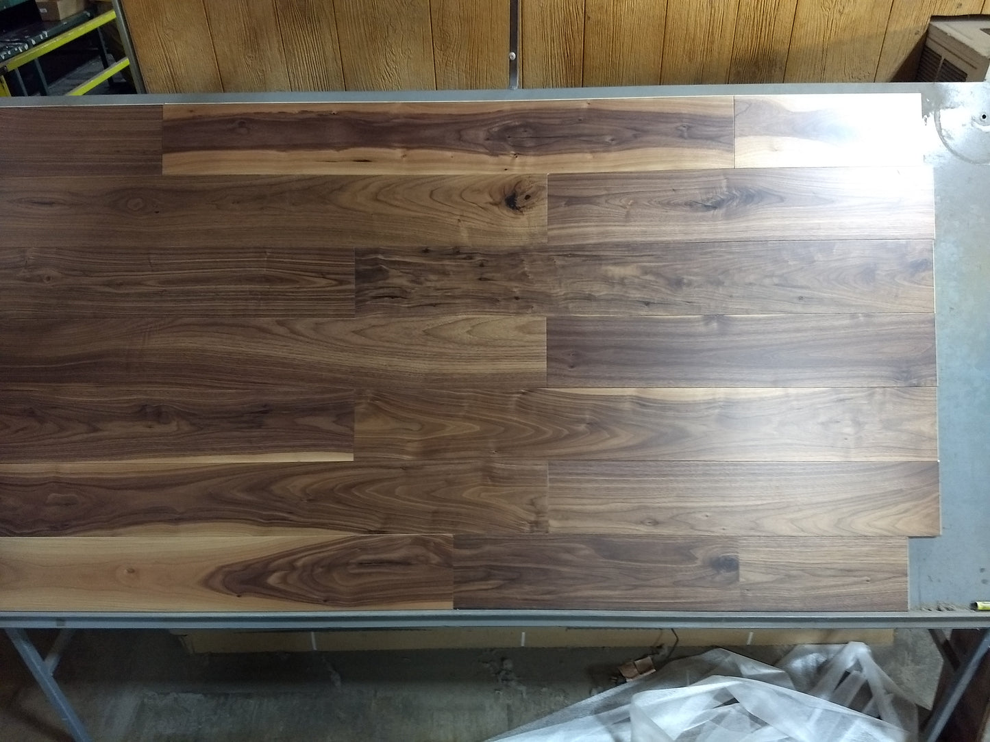 6 1/2" x 7/16" American Walnut Engineered Hardwood Flooring SAMPLE